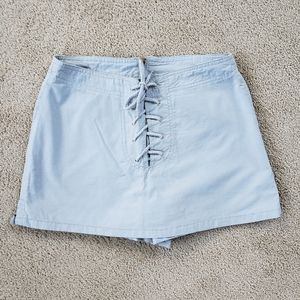 Jordache Baby Blue Mini Skort Sz 3/4